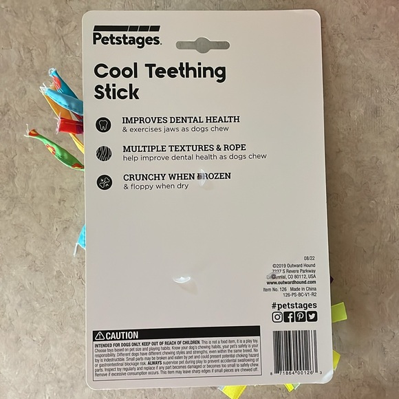 NWT COOL TEETHING STICK - Picture 2 of 2